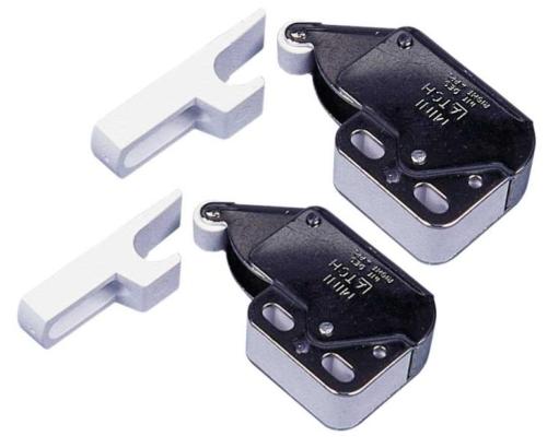 MINI LATCH - BLOCAGE AUTOMATIQUE PORTE - LOT DE 2