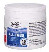 ALL-TABS- CONCENTRE SANITAIRE CAMP4 - 15 TABLETTES