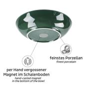 LOT DE 2 BOLS PORCELAINE SILWY® POUR SUPPORT MAGNETIQUE - VERT FORET