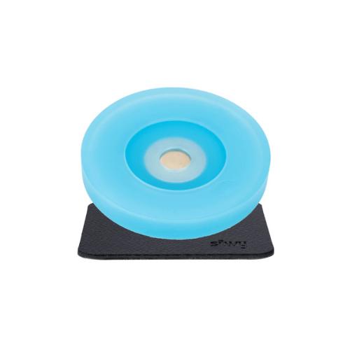 CAPUCHON DE VERRE À PIED MAGNETIQUES NANO-GEL-PAD BLEU SILWY®