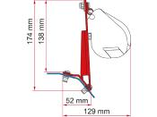 ADAPTATEUR FIAMMA F35pro/ F45 / F43 pour Ford Transit Custom 2015-2023 L1/L2 