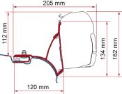 ADAPTATEUR VW TRANSPORTER/MULTIVAN A PARTIR DE 2003