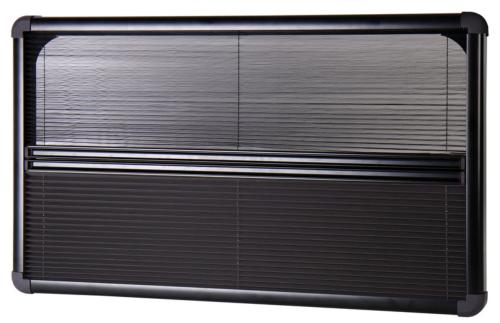 CADRE INTERIEUR MOUSTIQUAIRE / OCCULTANT NOIR POUR BAIE CARBEST RW STYLE 700x400