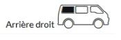 BAIE FIXE DROITE ARRIERE CITROEN SPACETOURER/JUMPY/EXPERT MEDIUM - APRES 2016