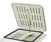 CAPOT DE RECHANGE BLANC POUR LANTERNEAUX REIMO 40 X 40 CM
