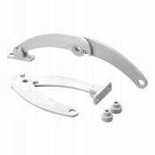 COMPAS DE PORTE PLASTIQUE GRIS X 4