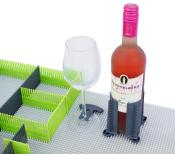 Support à verres à pied Purvario pour verres à vin et à champagne