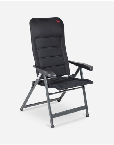 FAUTEUIL DE CAMPING CRESPO AIRDELUXE L, NOIR (AP-240) 