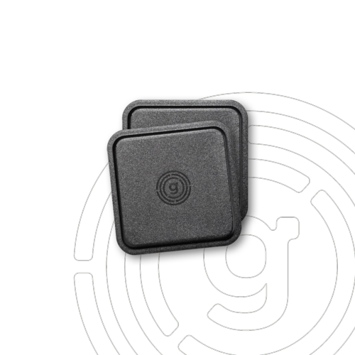 LOT DE 2 SOUS-VERRES 2.0 NANO-GEL NOIR - GELMAGS ® 