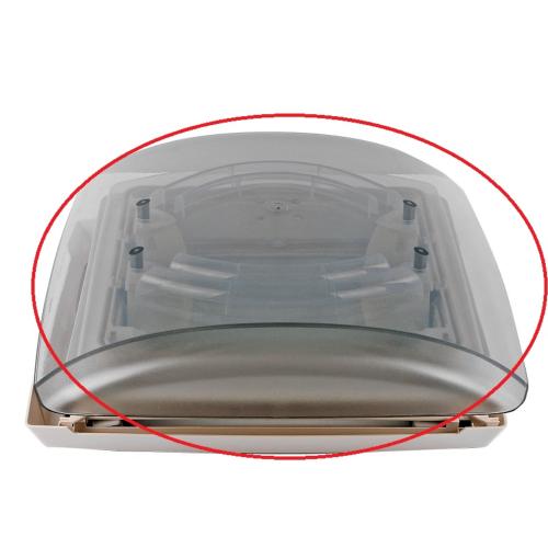 CAPOT POUR Lanterneau MPK VISO S TRANSLUCIDE GRIS 28x28cm