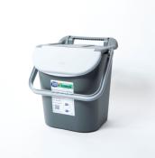 Poubelle empilable - 30 l - Grise