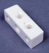 CONNECTEUR RECTANGULAIRE BLANC 38x13x13mm - BOITE DE 10