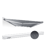 STORE A CASSETTE BLANC DOMETIC PerfectWall PW 1500 Ouverture Manuelle - 350cm